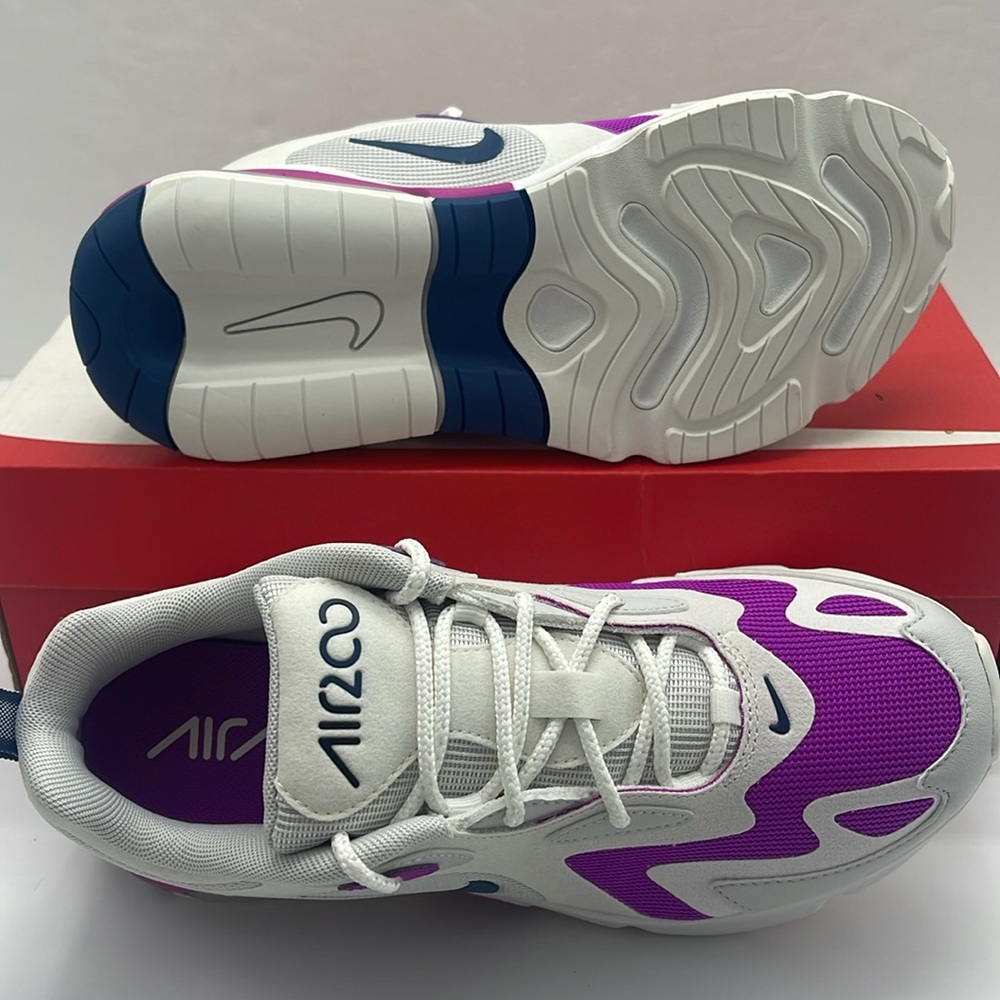 Nike WMNS White and Pink Sneakers AIR MAX 200
PHOTON DUST/VALERIAN BLUE - Picture 3 of 16